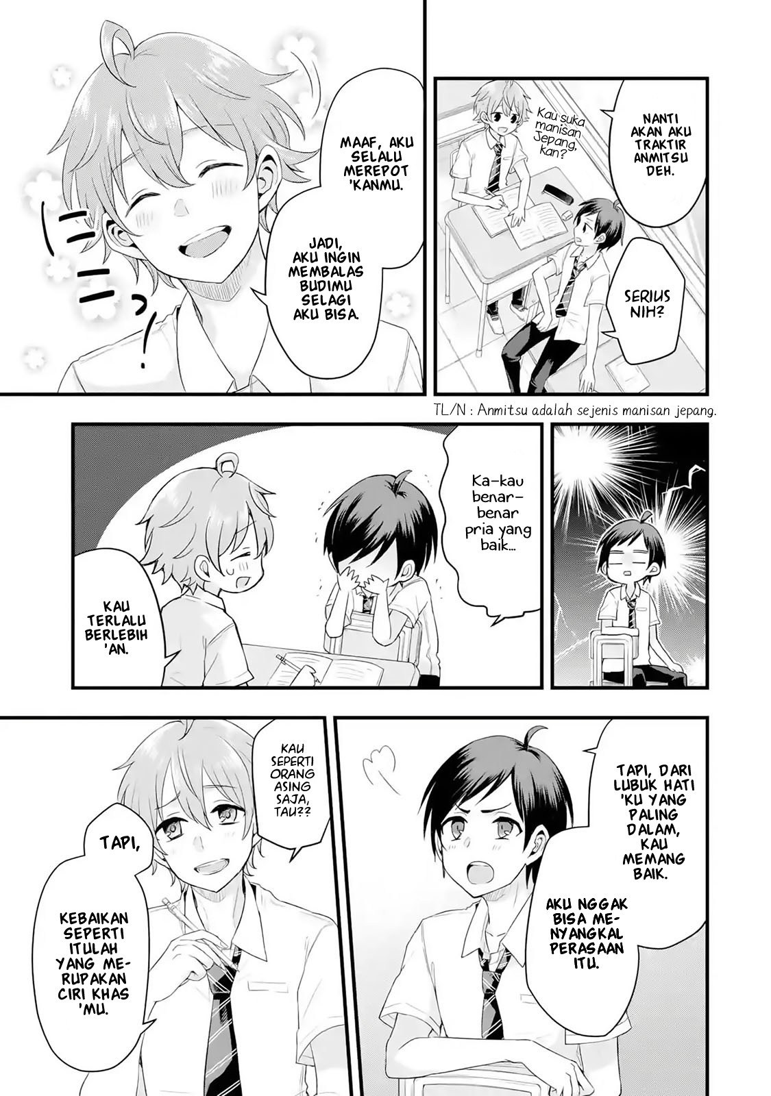Tomodachi no Imouto ga Ore ni Dake Uzai Chapter 01.2 Bahasa Indonesia